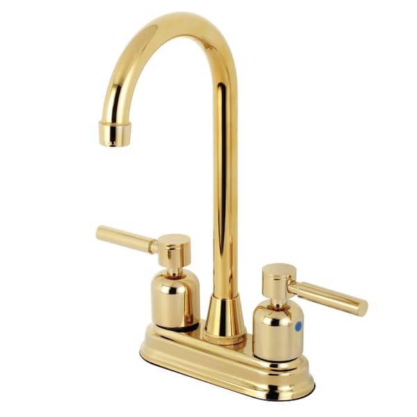 KB8492DL Concord Bar Faucet, Polished Brass
